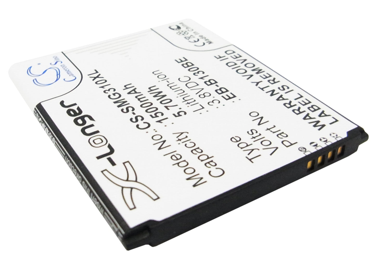 Replacement Battery for Samsung  Galaxy Ace 4 3G – Mobile, SmartPhone – 1500mAh / 5.70Wh / 3.8V