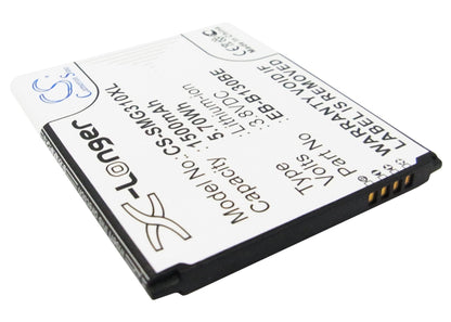Replacement Battery for Samsung  Galaxy Ace 4 3G – Mobile, SmartPhone – 1500mAh / 5.70Wh / 3.8V