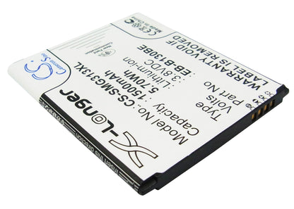 Replacement Battery for Samsung  Galaxy Ace 4 3G – Mobile, SmartPhone – 1500mAh / 5.70Wh / 3.8V