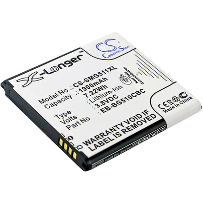 Replacement Battery for Samsung Galaxy Core Max – Mobile, SmartPhone – 1900mAh / 3.8V - image 1
