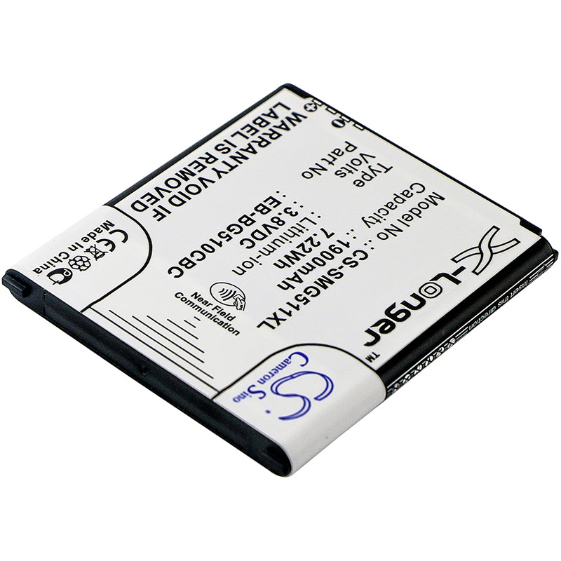Replacement Battery for Samsung Galaxy Core Max – Mobile, SmartPhone – 1900mAh / 3.8V - image 2