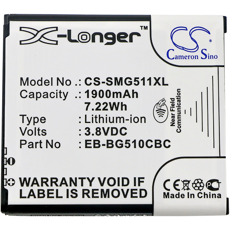Replacement Battery for Samsung Galaxy Core Max – Mobile, SmartPhone – 1900mAh / 3.8V - image 3