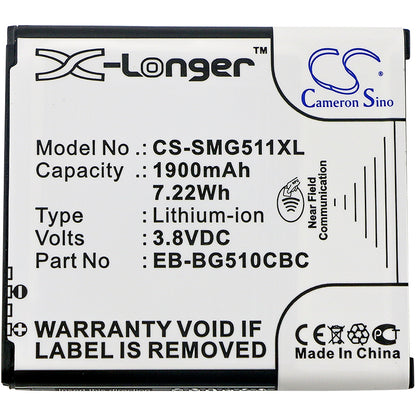 Replacement Battery for Samsung Galaxy Core Max – Mobile, SmartPhone – 1900mAh / 3.8V - image 3
