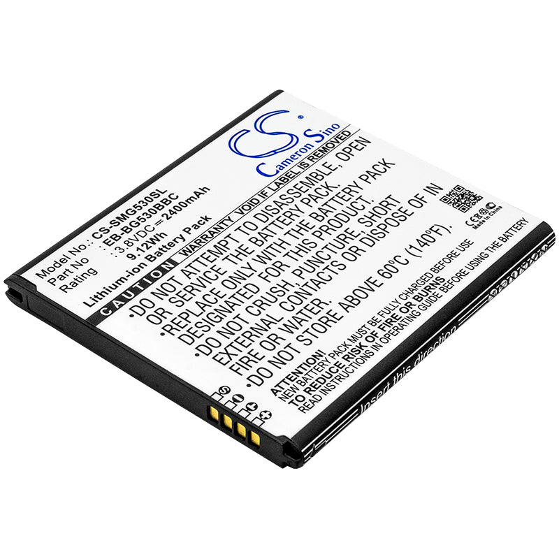 Replacement Battery for Samsung – Mobile, SmartPhone – 2400mAh / 3.8V - image 1