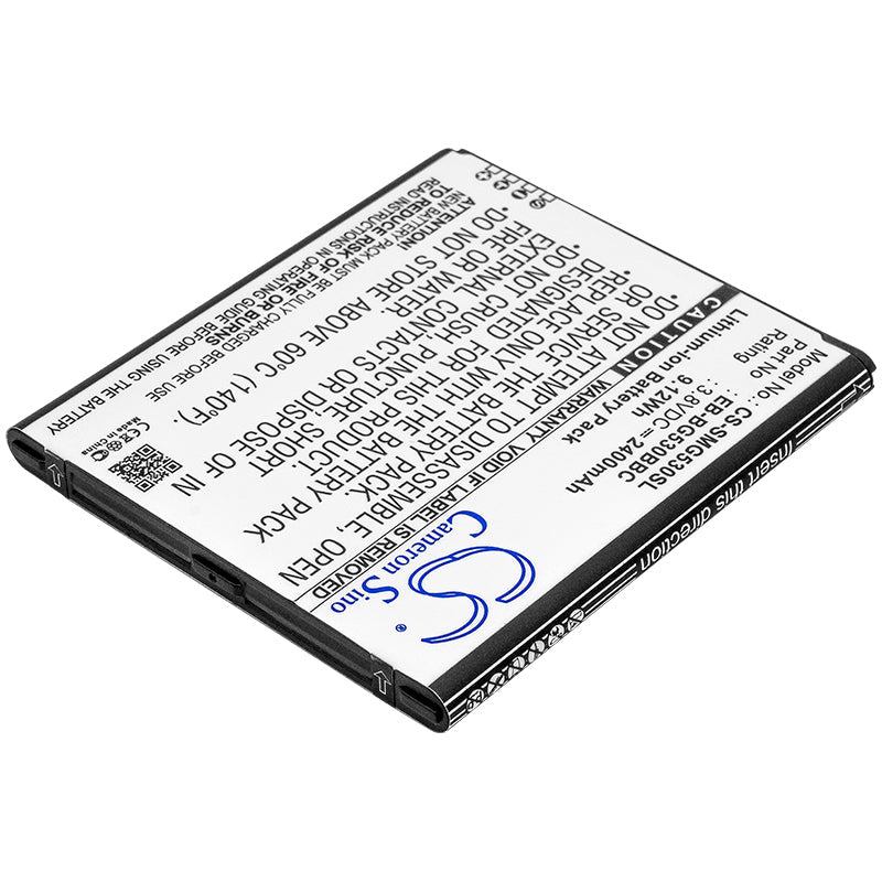 Replacement Battery for Samsung  Emerge J3 – Mobile, SmartPhone – 2400mAh / 9.12Wh / 3.8V