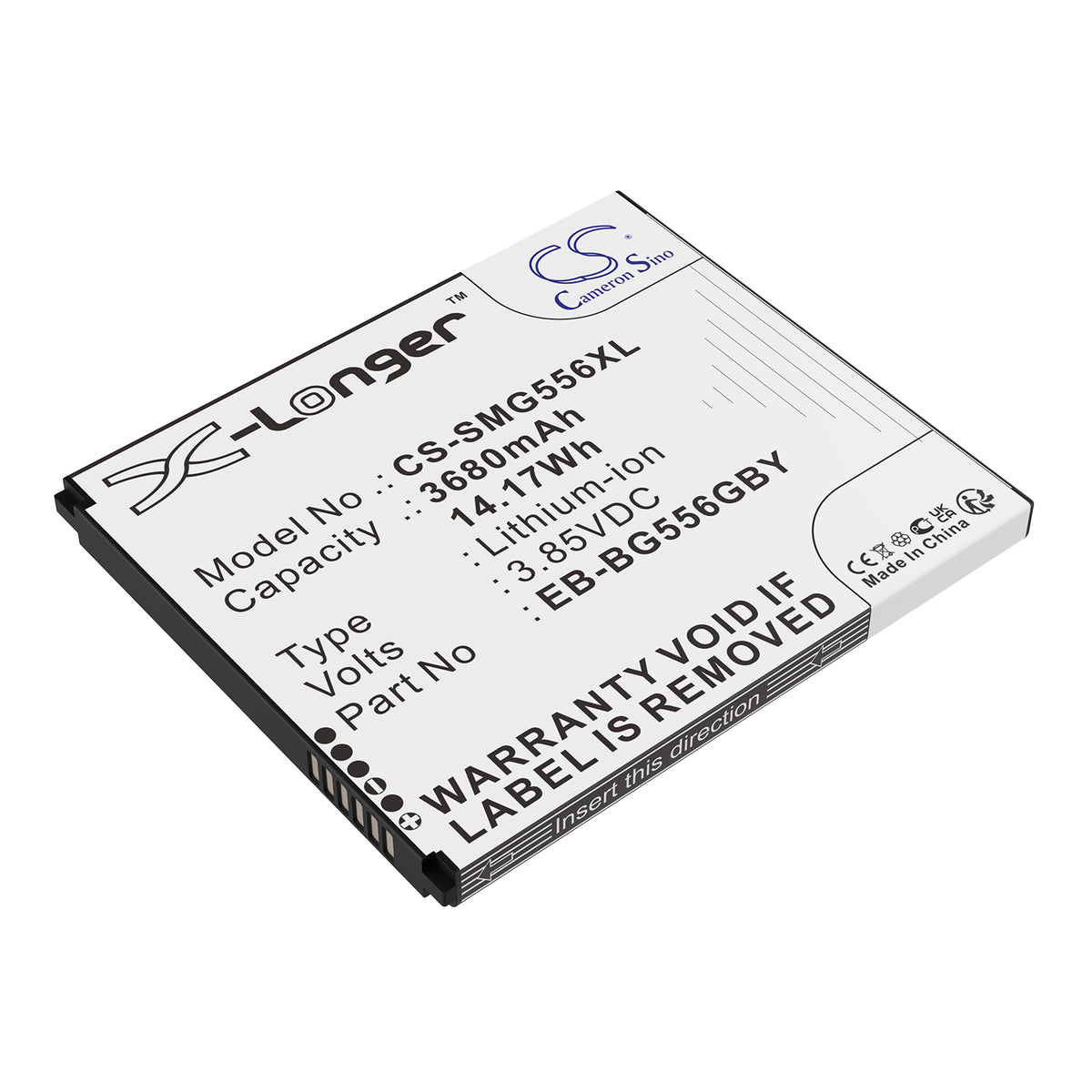 Replacement Battery for Samsung Galaxy XCover7 5G – Mobile, SmartPhone – 3680mAh / 3.85V