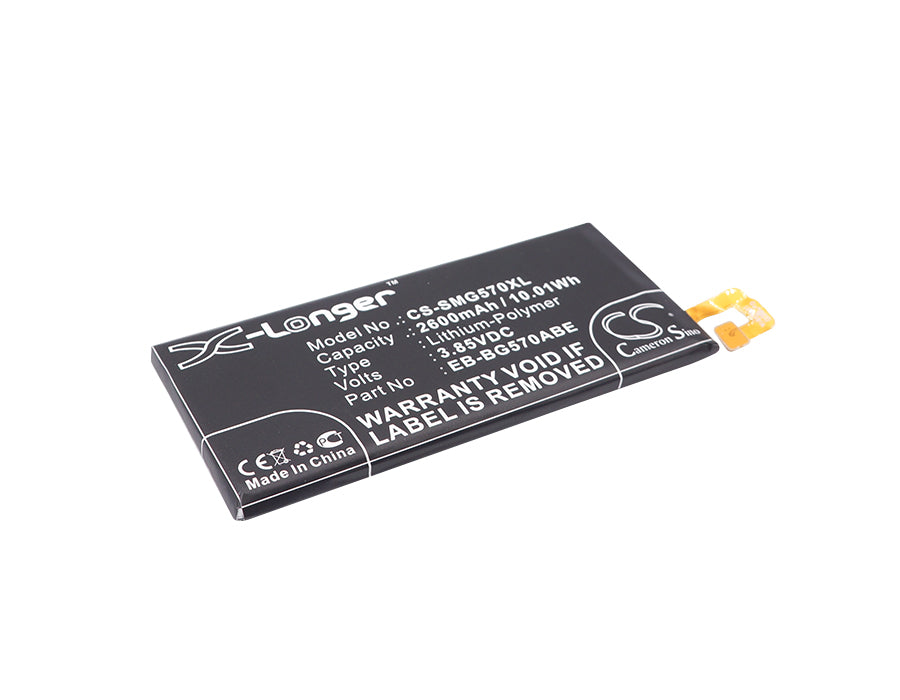 Replacement Battery for Samsung Galaxy On5 2016 Duos – Mobile, SmartPhone – 2600mAh / 3.85V - image 1