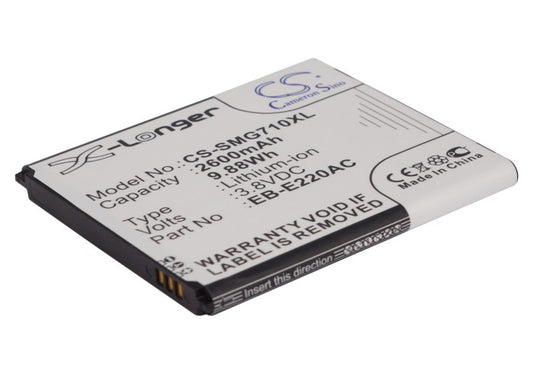 Replacement Battery for Samsung Galaxy Grand 2 – Mobile, SmartPhone – 2600mAh / 3.8V - image 1