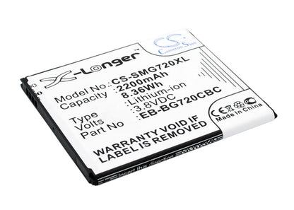 Replacement Battery for Samsung  Galaxy Grand 3 – Mobile, SmartPhone – 2200mAh / 8.36Wh / 3.8V