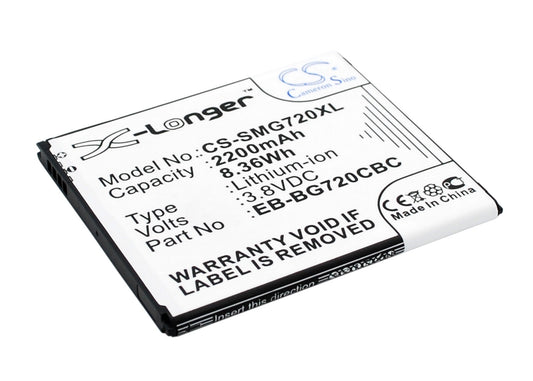Replacement Battery for Samsung  Galaxy Grand 3 – Mobile, SmartPhone – 2200mAh / 8.36Wh / 3.8V