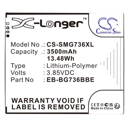 Replacement Battery for Samsung  Galaxy Xcover 6 Pro – Mobile, SmartPhone – 3500mAh / 13.48Wh / 3.85V