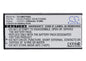 Replacement Battery for Samsung SM-G750 – Mobile, SmartPhone – 2500mAh / 3.8V - image 1