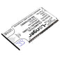 Replacement Battery for Samsung  Galaxy Mega 2 – Mobile, SmartPhone – 2400mAh / 9.12Wh / 3.8V