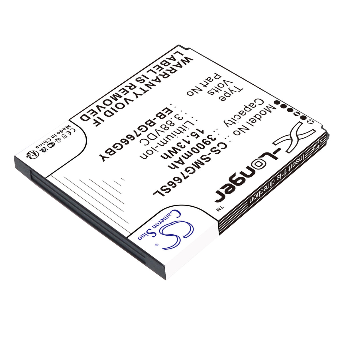 Replacement Battery for Samsung Galaxy XCover7 Pro – Mobile, SmartPhone – 3900mAh / 3.88V