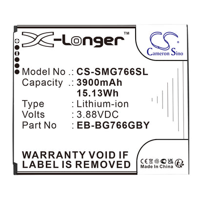 Replacement Battery for Samsung Galaxy XCover7 Pro – Mobile, SmartPhone – 3900mAh / 3.88V