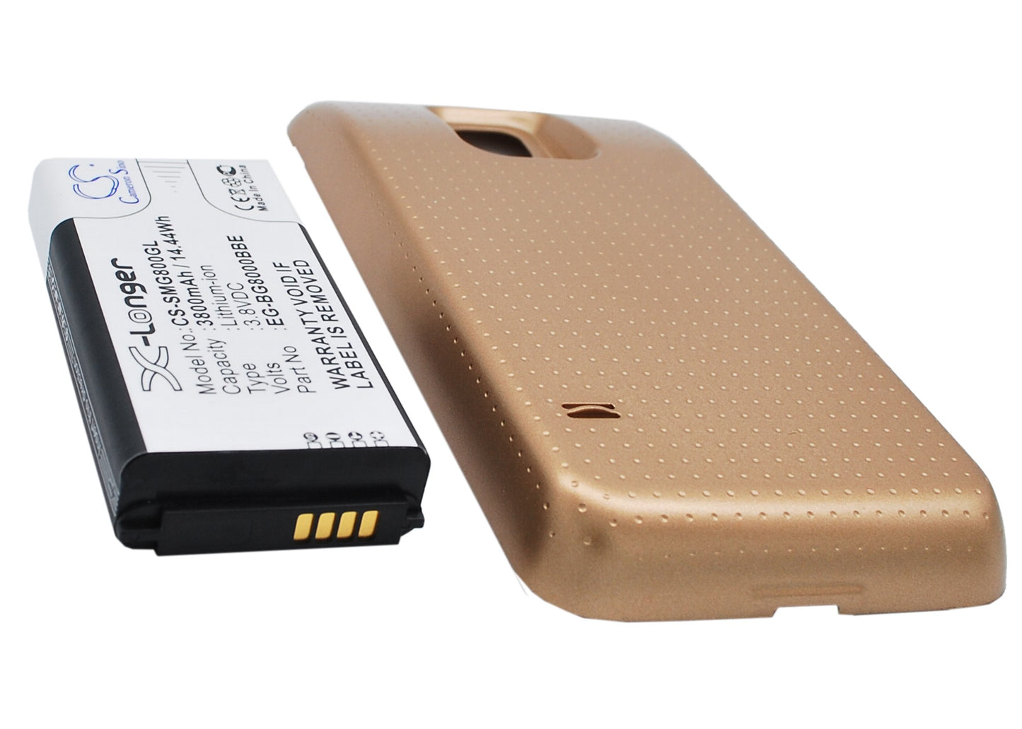 Replacement Battery for Samsung Galaxy S5 Mini – Mobile, SmartPhone – 3800mAh / 3.8V - image 2