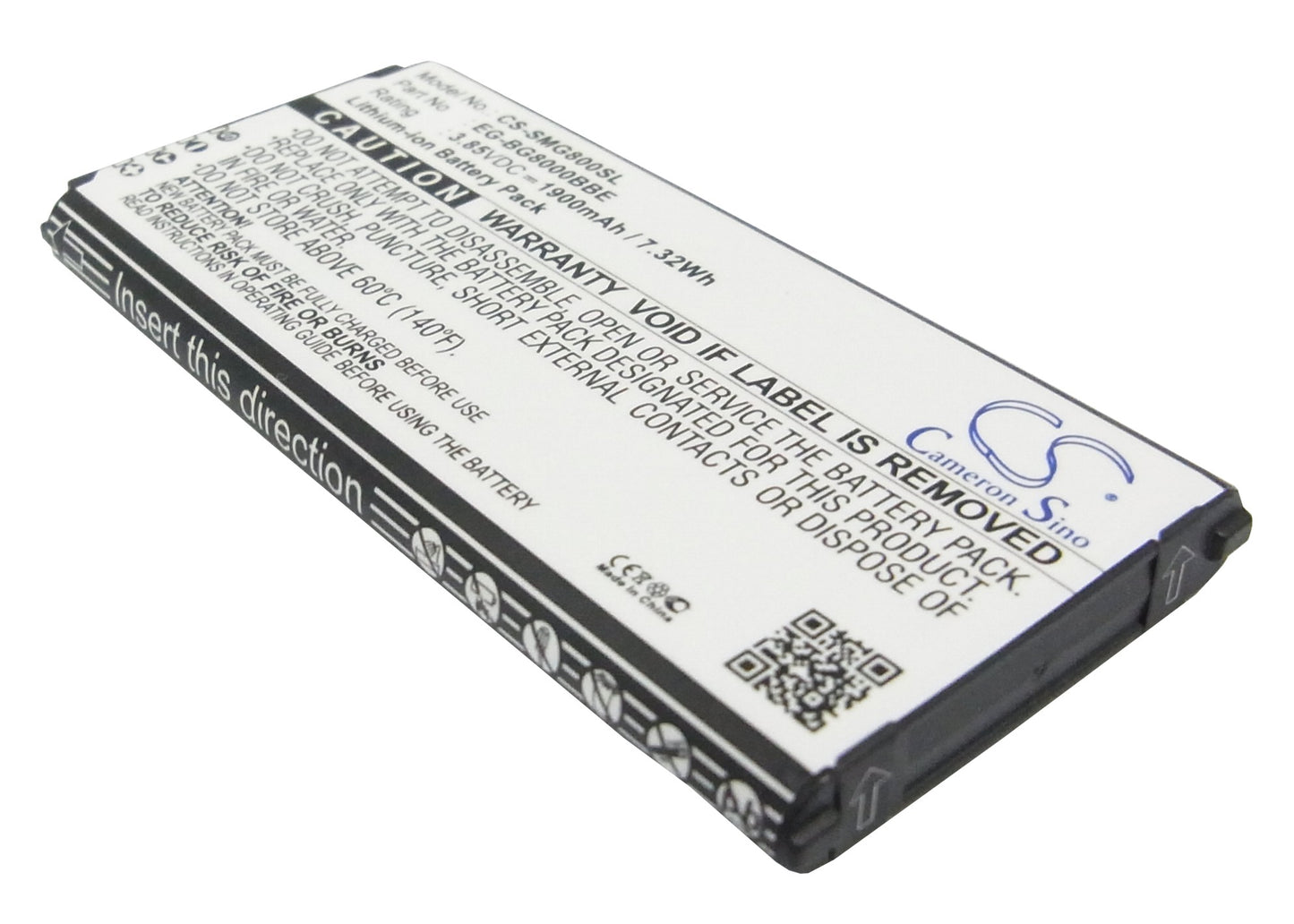 Replacement Battery for Samsung Galaxy S5 Mini – Mobile, SmartPhone – 1900mAh / 3.85V - image 1