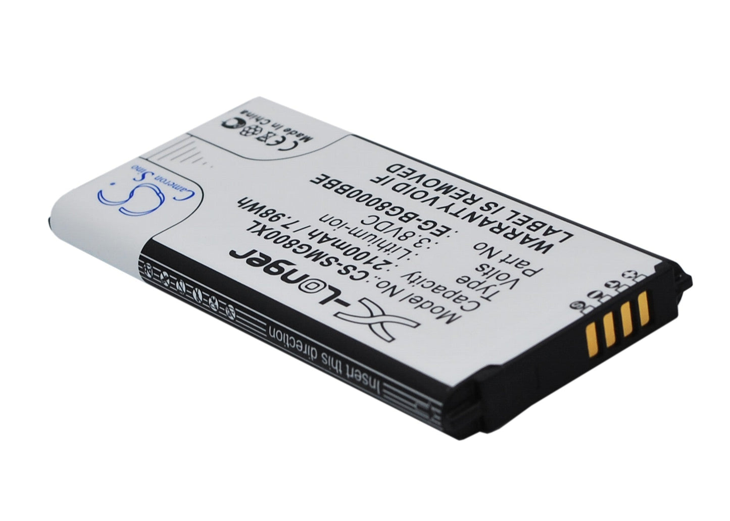 Replacement Battery for Samsung  Galaxy S5 Dx – Mobile, SmartPhone – 2100mAh / 8.09Wh / 3.85V