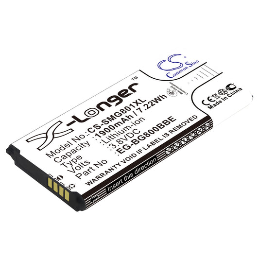 Replacement Battery for Samsung Galaxy S5 Mini – Mobile, SmartPhone – 1900mAh / 3.8V - image 1