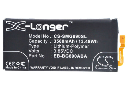 Replacement Battery for Samsung  Galaxy S6 Active – Mobile, SmartPhone – 3500mAh / 13.48Wh / 3.85V