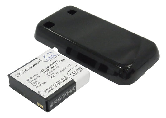 Replacement Battery for Samsung | T-Mobile GT-i9000 – Mobile, SmartPhone – 3000mAh / 3.7V - image 1