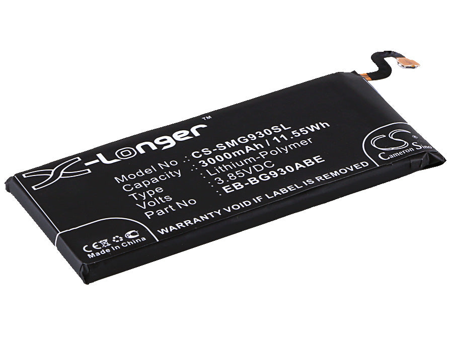 Replacement Battery for Samsung Galaxy S7 – Mobile, SmartPhone – 3000mAh / 3.85V - image 1