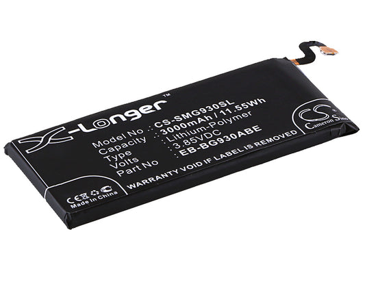 Replacement Battery for Samsung Galaxy S7 – Mobile, SmartPhone – 3000mAh / 3.85V - image 1