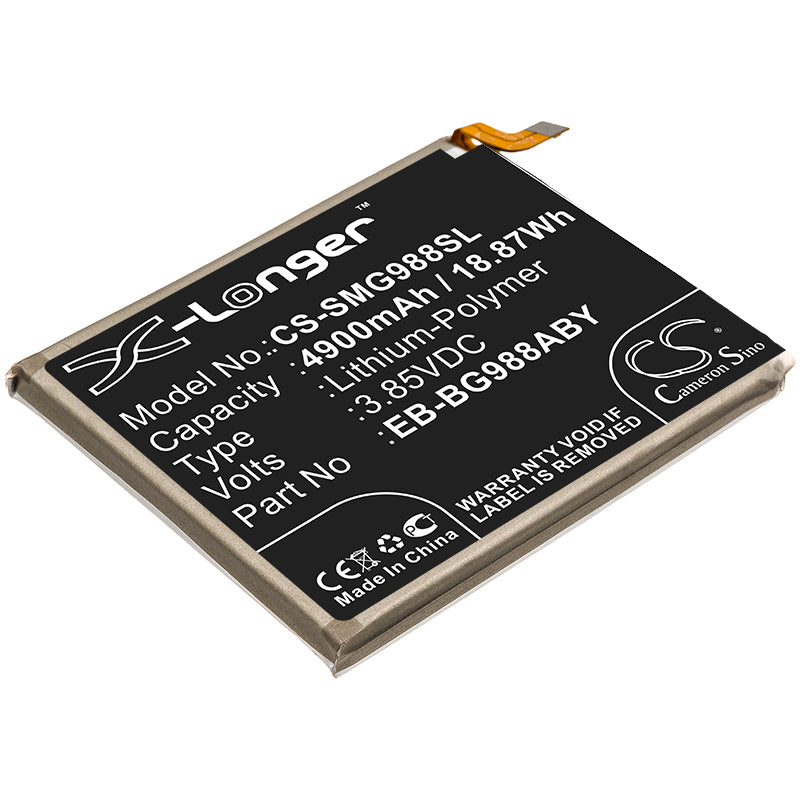 Replacement Battery for Samsung Galaxy S20 Ultra – Mobile, SmartPhone – 4900mAh / 3.85V - image 1