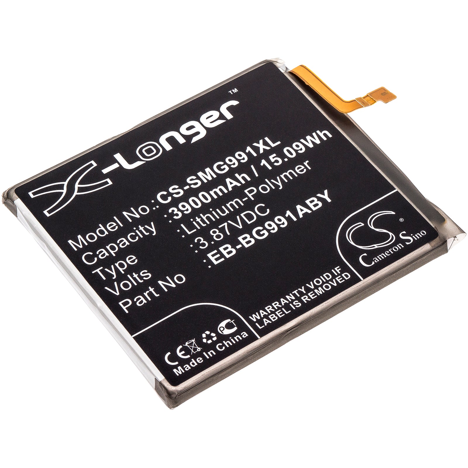 Replacement Battery for Samsung Galaxy S21 5G – Mobile, SmartPhone – 3900mAh / 3.87V - image 1