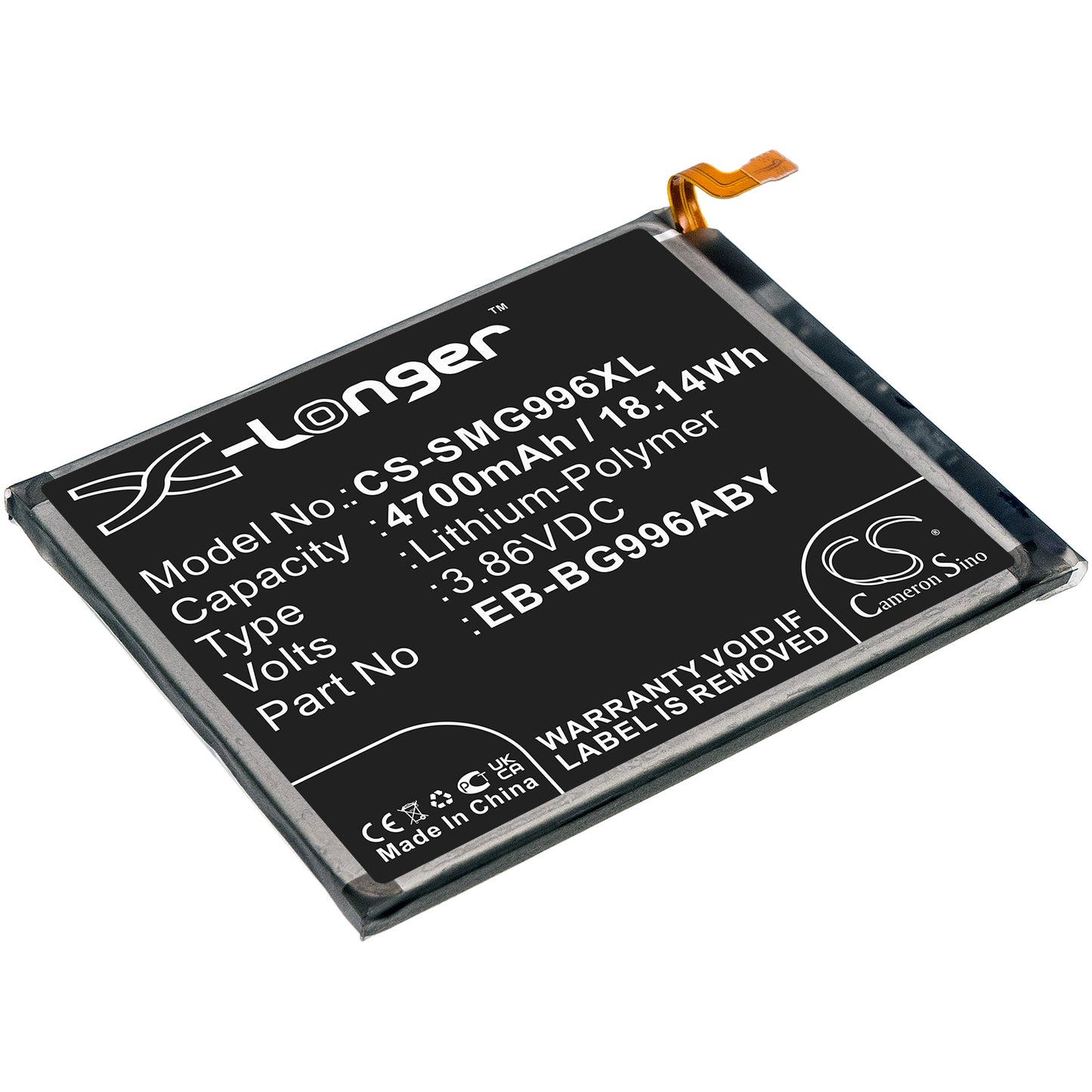 Replacement Battery for Samsung Galaxy S21+ – Mobile, SmartPhone – 4700mAh / 3.86V - image 1
