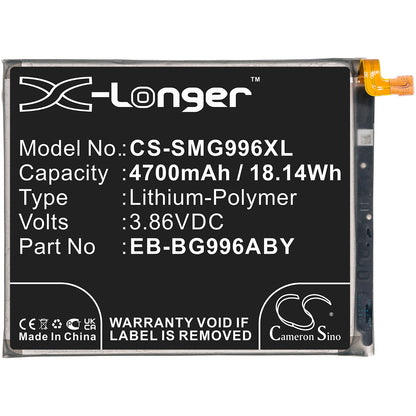 Replacement Battery for Samsung Galaxy S21+ – Mobile, SmartPhone – 4700mAh / 3.86V