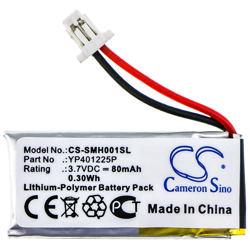 Replacement Battery for Sena SC-HR01 – Wireless Headset – 80mAh / 3.7V - image 3