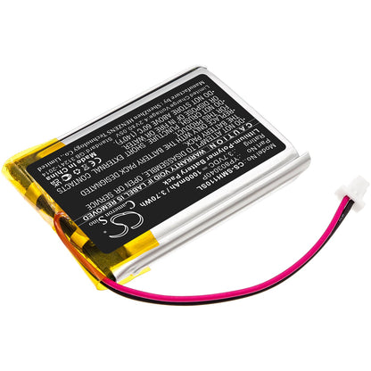 Replacement Battery for Sena  10C – Wireless Headset – 1000mAh / 3.70Wh / 3.7V