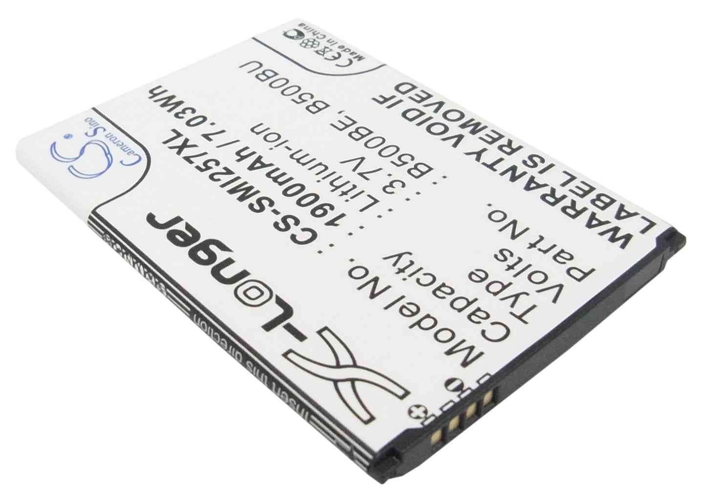 Replacement Battery for Samsung  Galaxy S4 Mini – Mobile, SmartPhone – 1900mAh / 7.03Wh / 3.7V