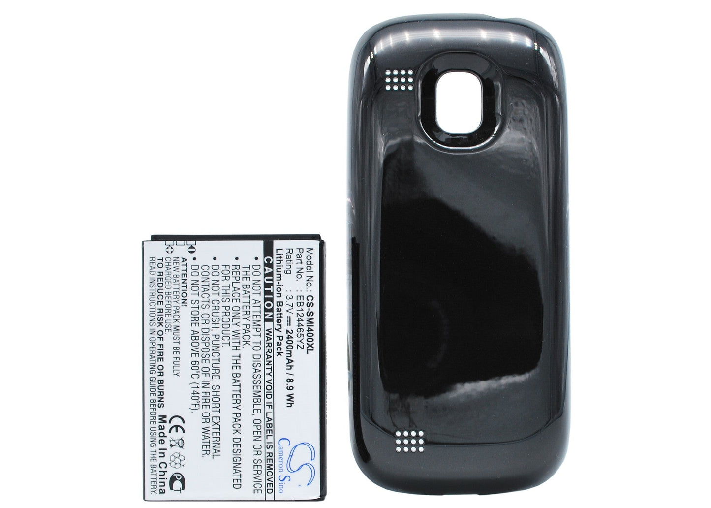 Replacement Battery for Samsung  Galaxy S i400 – Mobile, SmartPhone – 2400mAh/8.88Wh / 3.7V