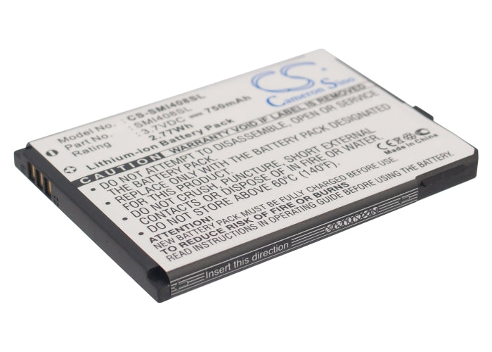 Replacement Battery for Samsung SGH-i400 – Mobile, SmartPhone – 750mAh / 3.7V - image 1