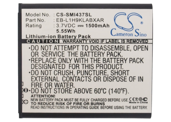 Replacement Battery for AT&T  Galaxy Express – Mobile, SmartPhone – 1500mAh/5.55Wh / 3.7V