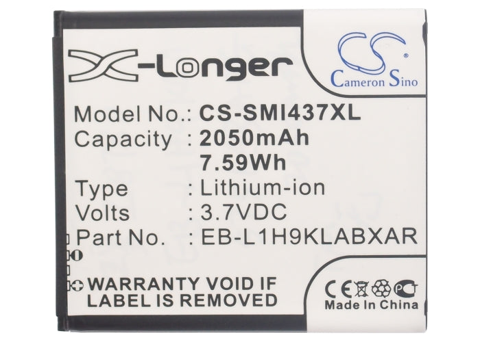 Replacement Battery for AT&T  Galaxy Express – Mobile, SmartPhone – 2050mAh / 7.59Wh / 3.7V