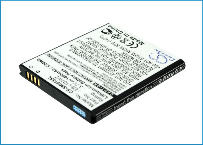Replacement Battery for Verizon | Samsung Galaxy Nexus – Mobile, SmartPhone – 1400mAh / 3.7V - image 1