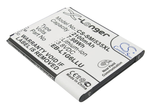 Replacement Battery for USCellular | AT&T | Verizon | Samsung | T-Mobile | Telstra | Sprint Galaxy S3 – Mobile, SmartPhone – 2100mAh / 3.8V - image 1