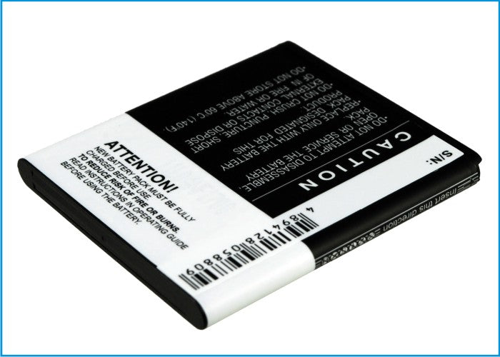 Replacement Battery for AT&T  Galaxy S 2 Skyrocket 4G – Mobile, SmartPhone – 1800mAh / 6.66Wh / 3.7V