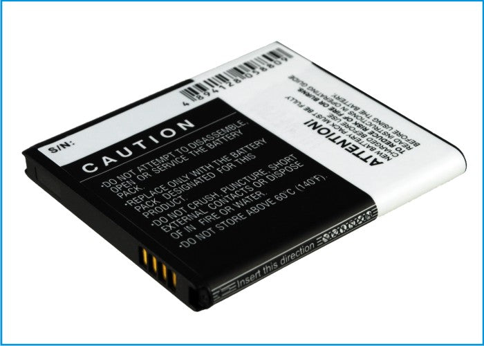 Replacement Battery for Samsung  Galaxy S Hercules – Mobile, SmartPhone – 1800mAh / 6.66Wh / 3.7V