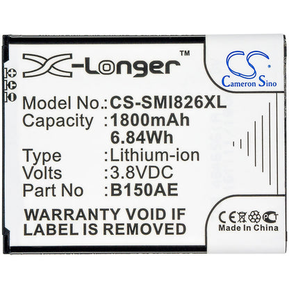 Replacement Battery for Samsung  Galaxy Core – Mobile, SmartPhone – 1800mAh / 6.84Wh / 3.8V
