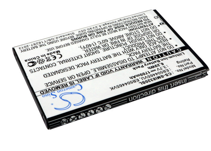 Replacement Battery for Samsung  A8 – Mobile, SmartPhone – 1700mAh / 6.29Wh / 3.7V