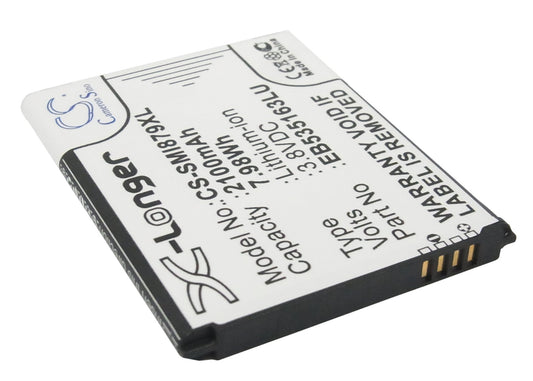 Replacement Battery for Samsung  Galaxy Grand – Mobile, SmartPhone – 2100mAh / 7.98Wh / 3.8V