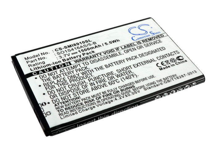 Replacement Battery for MetroPCS  Galaxy Indulge – Mobile, SmartPhone – 1500mAh / 5.55Wh / 3.7V
