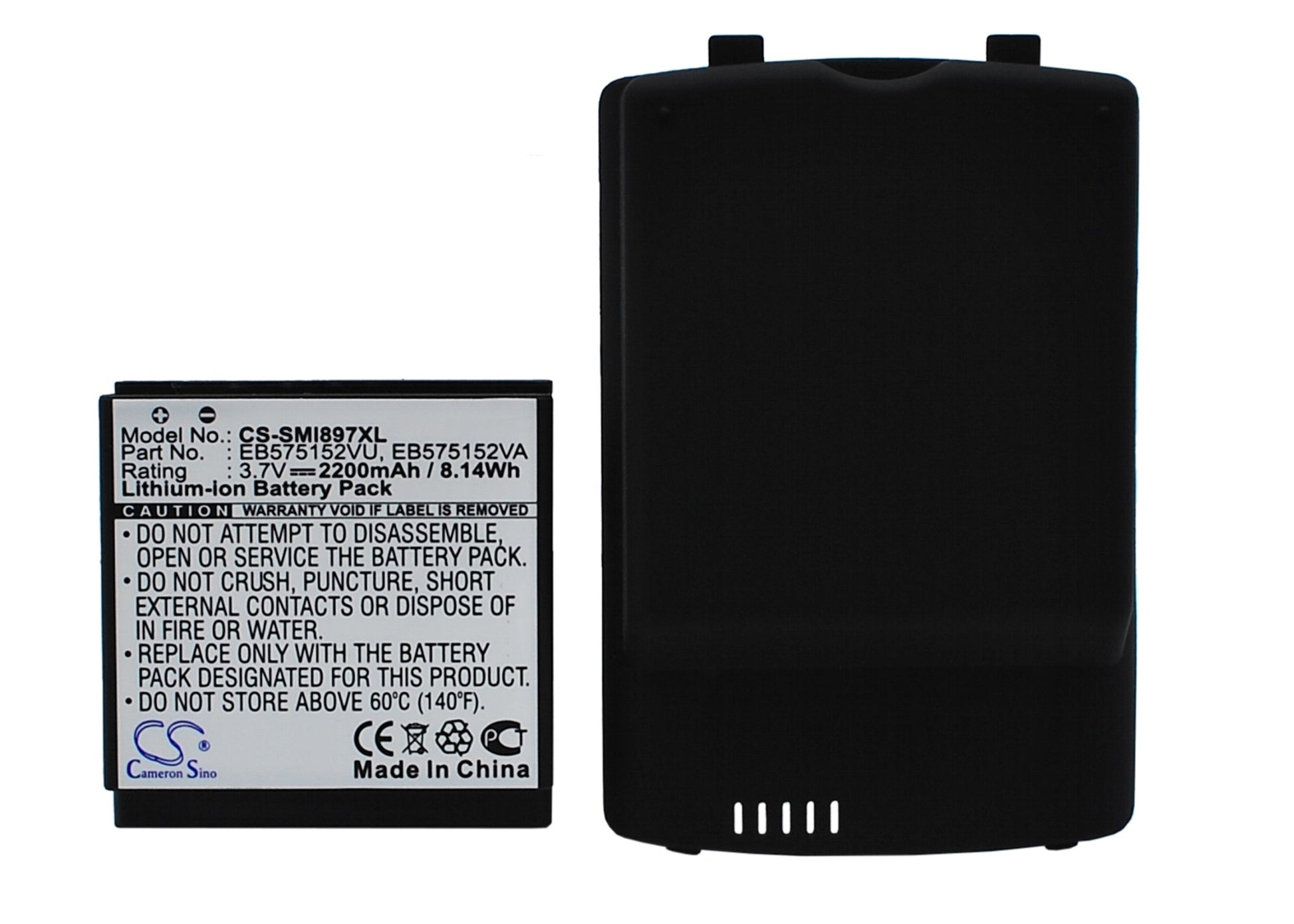 Replacement Battery for AT&T | Samsung Captivate I897 – Mobile, SmartPhone – 2200mAh / 3.7V - image 1