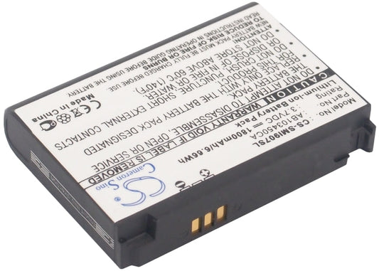 Replacement Battery for Samsung  Access A827 – Mobile, SmartPhone – 1800mAh / 3.7V