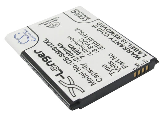 Replacement Battery for Samsung  Galaxy Grand – Mobile, SmartPhone – 2100mAh / 7.98Wh / 3.8V