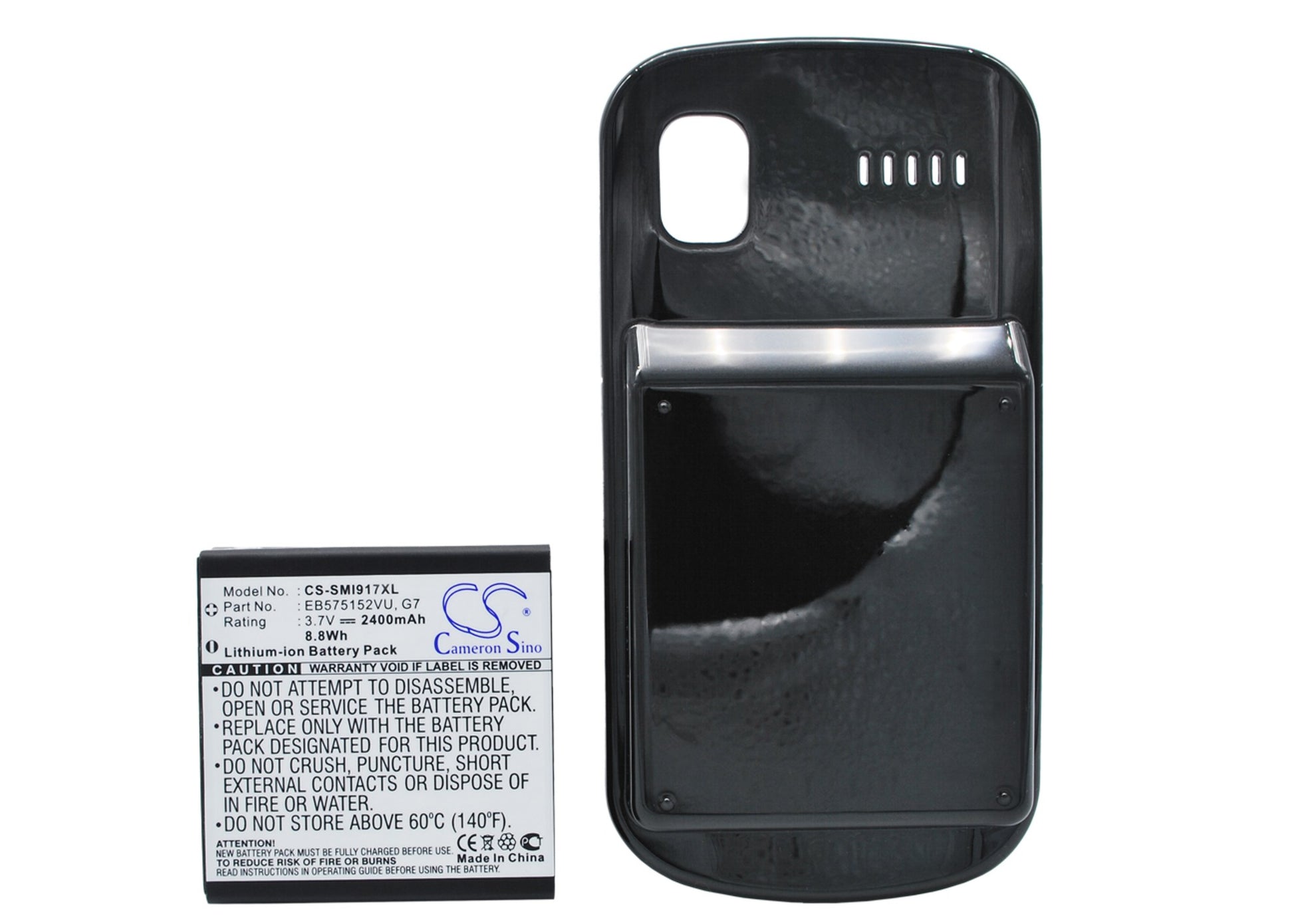 Replacement Battery for Samsung SGH-i917 – Mobile, SmartPhone – 2400mAh / 3.7V - image 1
